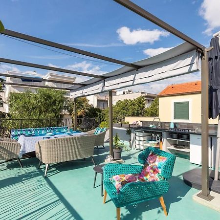 Boutique Triple House With Garden & Roof Terrace Villa Split Bagian luar foto