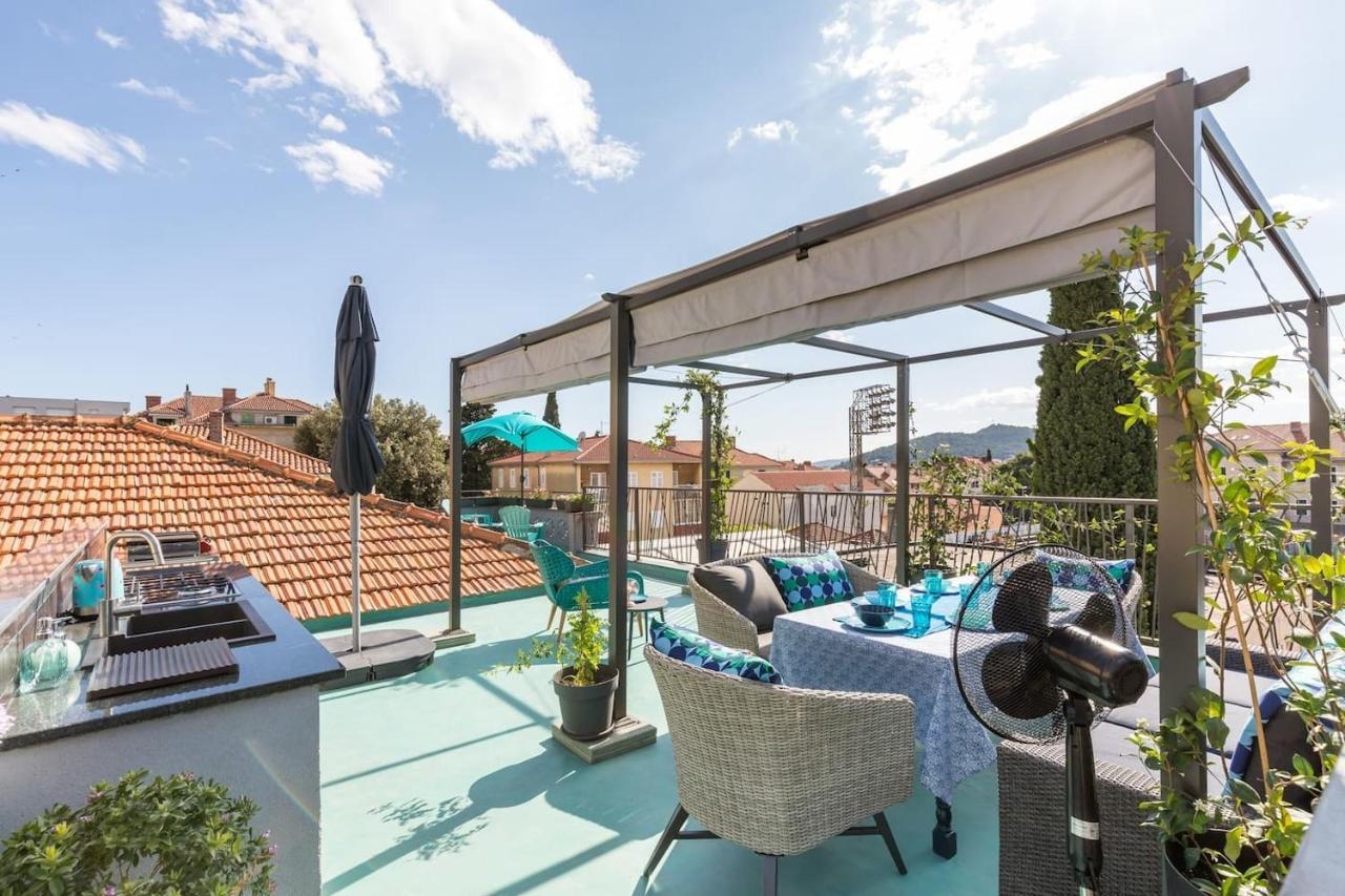 Boutique Triple House With Garden & Roof Terrace Villa Split Bagian luar foto